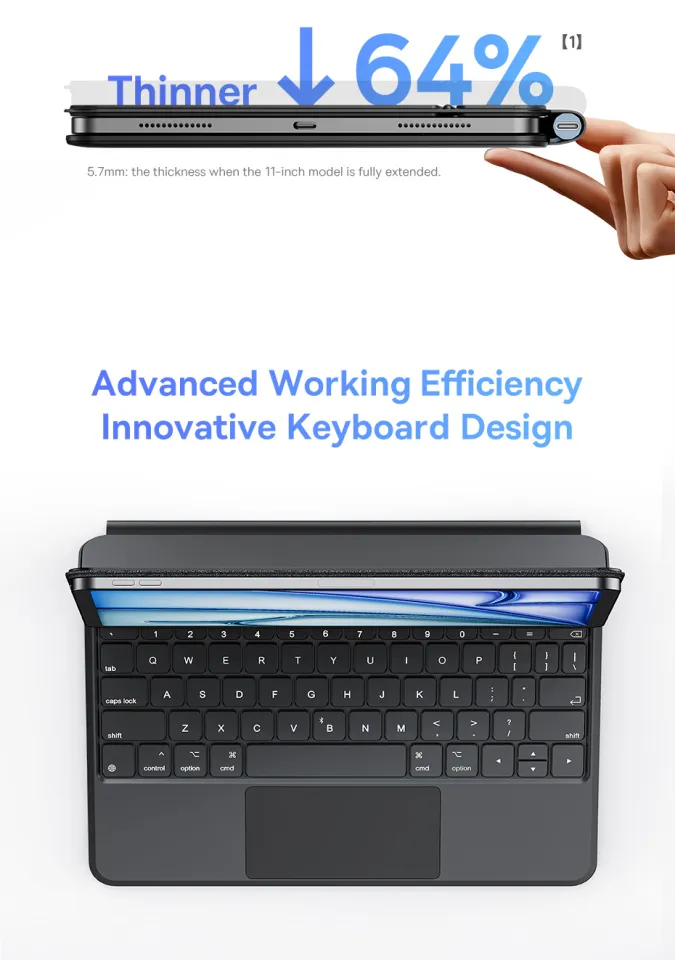 Baseus Brilliance Series 2 Original Keyboard Case for Pad Pro 11