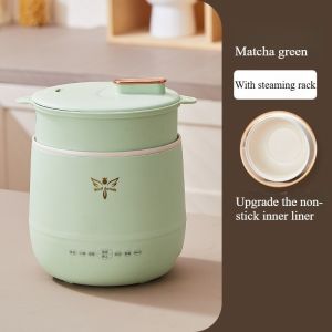 หม้อหุงข้าวขนาดเล็กสำหรับ 2 คนหม้อหุงข้าวขนาดเล็กสำหรับ 1 ครัวเรือนหอพักนักเรียนมัลติฟังก์ชั่นึ่ง และหม้อหุงข้าวหม้อไฟฟ้า