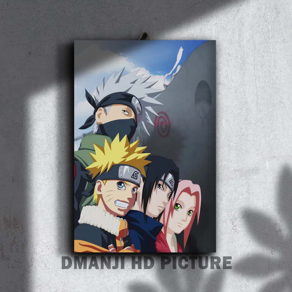 101-133 HIASAN DINDING NARUTO / BORUTO / 20x30 / POSTER KAYU ANIME NARUTO  SHIPPUDEN / POSTER KAYU NARUTO HOKAGE /