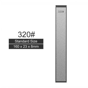 DIVATEN 160x30mm Diamond Stone Rectangular Grit 80-3000 Polishing Disc Multi-purpose Sharpener