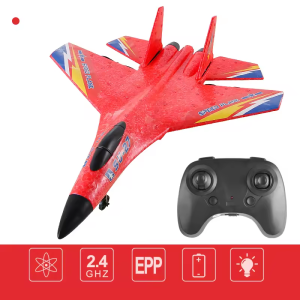 SU27 RC Aircraft Remote Control Airplane Children Gift Foam Glider Stall Toy Anti-fall Remote Control Fighter Model