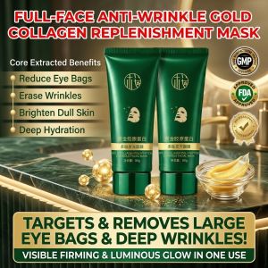 [Instant Anti-Wrinkle] Gold Collagen Peptide Mask Anti-Wrinkle Firming Sheet Mask Instant Lifting Hydration Skincare Treatment