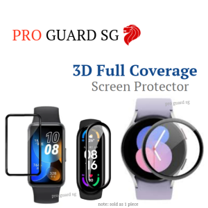 [SG] 3D Full Screen Protector Garmin Vivoactive 6 5 4 4S Forerunner 165 Music Forerunner 970 965 Forerunner 570 Forerunner 265s Forerunner 265 PMMA not tempered glass not film