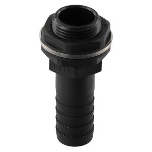1in Overflow Connector With Nut And Washer For Water Butt And Tank Fits 1in Overflow Pipe