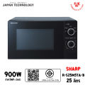 SHARP ไมโครเวฟ รุ่น R-S25M5TA-B ความจุ 25 ลิตร (900W). 