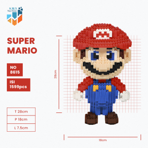 SMY Nano Blocks SUPER MARIO BROS Medium Size Mainan Anak Balok Susun Puzzle Bricks Education Toys 3D