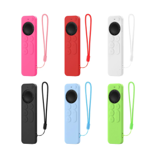 Remote Case Silicone Sleeve for 4K 6th 2021/7th Gen 2022 Shockproof Protector Shell Skin Cover Remote Case with Lanyard