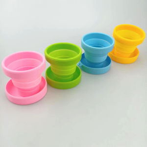 700ML Large Capacity Korean Version of Simple Plastic Water Cup Folding Straw Filter Lemon Cup