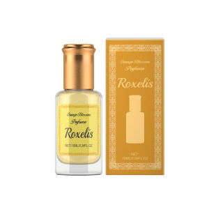 Roxelis Orange blossom perfume Natural long-lasting rich fragrance with a rollerball design the perfume is fresh and charming convenient for daily use