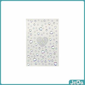 JeDa สติ๊กเกอร์แต่งหน้า ติดทน ติดนาน เพชร ประดับ DIY Makeup Sticker