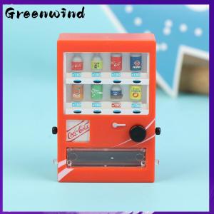【Greenwind】 บ้านตุ๊กตาขนาดเล็ก1: 12เครื่องดื่มจำลองขายอุปกรณ์ประกอบฉากที่สนามบิน