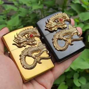 Bật Lửa Zippo Gas Rồng Ngọc Đời La Mã ( Lửa Khò 1 Tia Mạnh Mẽ ) Có Thể Thay Thế Ruột Zippo Xăng