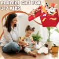 Walking Cat Toys for Kids with Leash, Plush Toy Cat That Walks and Meows, Interactive Cat Toy for Kids Aged 3-7, Best Birthday, Children's Day for Girls and Boys. 
