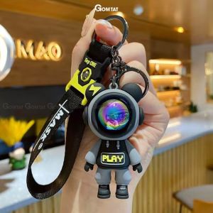 Móc treo chìa khóa phi hành gia cute thời trang GOMTAT treo trên balo túi xách siêu dễ thương - GAUPLAY-KEY-006