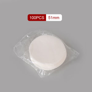 [Mr. Jam] 100ชิ้น51มิลลิเมตร/53มิลลิเมตร/58มิลลิเมตรกาแฟกระดาษกรองบ้านจับพิเศษผงชามกระดาษกรองรองน้ำกระดาษกรองกาแฟอุปกรณ์