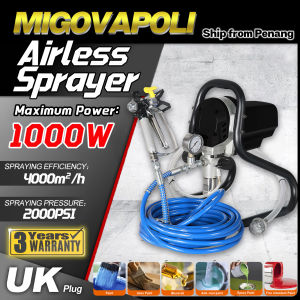 🔥2500W Paint Spray Machine Electric High Pressure Airless Paint Sprayer Heavy Duty Wall Spray Painting Tools Roof Air less Spray Machine Spray Cat Rumah喷涂机