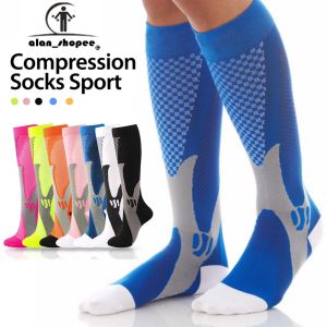 1Pair Compression Socks Football Socks Magic Compression Eastic Socks Running Outdoor sports men and Women Cycling Socks