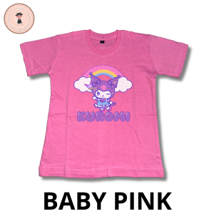 Kaos Anak Kuromi Lucu Eksklusif Kids Apparel umur anak 1-12 Tahun Terbaru