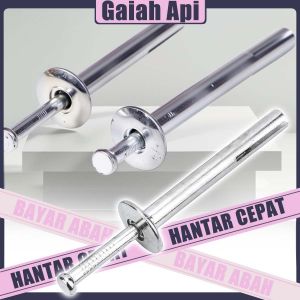 NEW！M6 Hammer Drive Anchor - Zinc Plated Concrete Fixing 60mm 100pcs