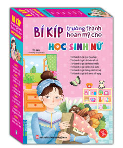 sách - combo 6c Bí kíp trưởng thành hoàn mỹ cho học sinh nữ ( bộ hộp )