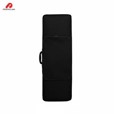 Double Shoulder Straps Violin Case Padded Interior Protective Case Box Large Capacity for Exams