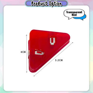 [uBeli] Klip Kertas Paper Edge Clip Triangle Paper Clips Binder Clip Memo File Corner Clip 边角夹 - ST38