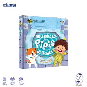 DAR Mizan - Buku Anak Halo Balita Penuntun Aku Belajar Pipis Di Toilet Boardbook - Millennia