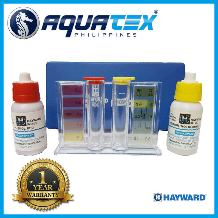 HAYWARD 3-Way Chlorine Test Kit and pH Test Kit | Lazada PH