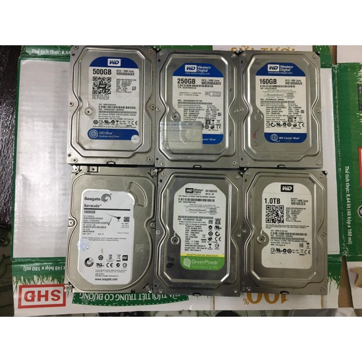 Disque Dur Interne WD HDD 80Go à 1To - Pour Portable - Occasion - Testé Fonctionnel