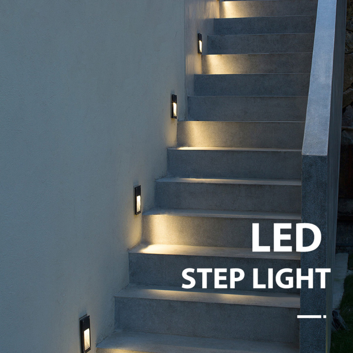 3W Recessed LED Wall Lamp Stair Light Step Light IP43 Waterproof Ladder   91de9d7cf9a218d52d5286fa7105c916  720x720q80 