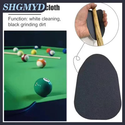 SHGMYD 1Pc Billiard Pool Cue Burnisher Cleaner Polisher Frosted Paper Cleaning Snooker Pole Training Pool Ball Accessories