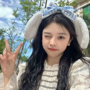 Fluffy Headband/Bando Korea Domba/Headband Cinnamoroll/Bandana Domba/Bando Imut Korea
