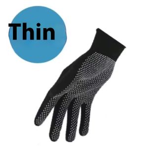 YADOU Cute Winter Touchscreen Gloves for Women Warm Thickened Knitted Five-Finger Design with Hello Embroidery Perfect for Riding and Studying