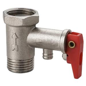 Heavy Duty Brass Water Heater Valves Steel Backflow Preventer Pressure Reducing Device for Residential Commercial Use