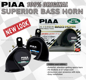 PIAA Superior Bass Horn Deep Bass tone 2pcs 330Hz / 400Hz