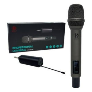RD-W23A1 New 2 Pack Wireless Microphone Dual Handheld Mics Rechargeable Receiver Portable Karaoke Microphone