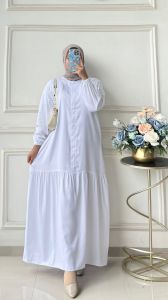 Gamis Azizah Polos