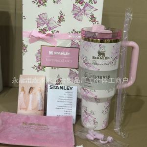 original stanley2 Generation 40oz Car-mounted stainless steel ice cup thermos water cup
