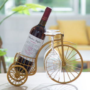 【High Quality+ In Stock】BIRR Creative Metal Wine Rack Hanging Wine Glass Holder Bar Stand Bracket Display Stand Bracket Decor Metal Wine Rack Wine Glass Rack
