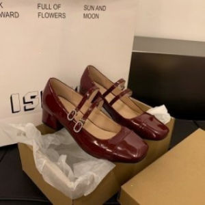 Free Shipping Plus-Size WomenS Shallow-Toe High Heels 2026 Spring/Autumn New Fashion Round-Toe Hollow Wedge Heel Single-Strap Shoes