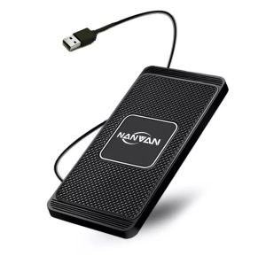 [RO ACC] W3 NANVAN DEKSTOP FAST CHARGER WIRELESS PAD SQUARE SLIM DESIGN