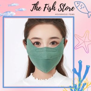 Khẩu Trang Chống Tia UV Vải Không Dệt UPF50+ Thời Trang Che Gò Má