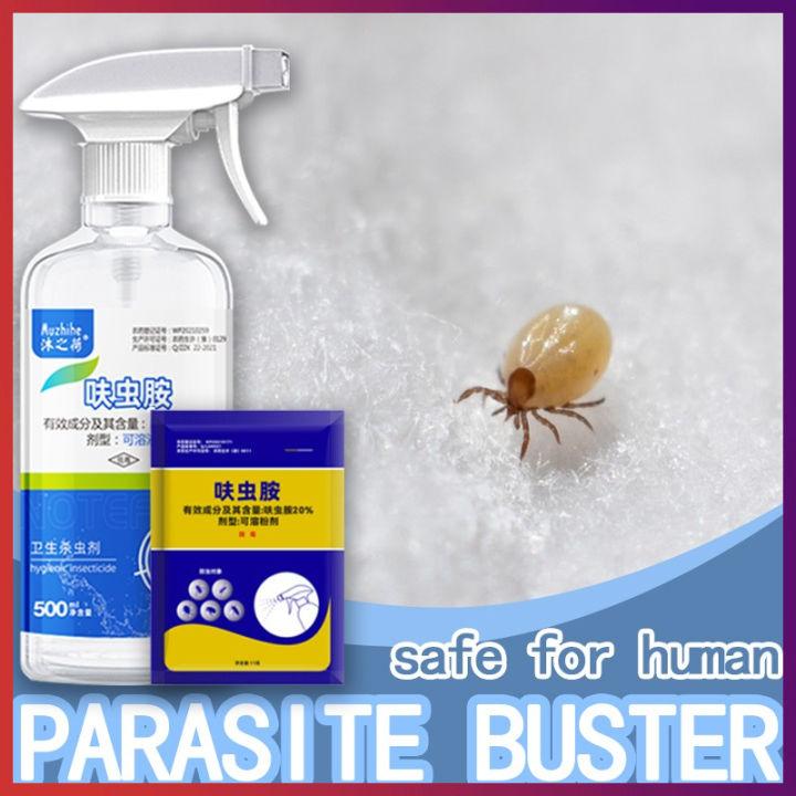 Picture of - tick and flea spray for home 500 ML low toxicity safe for human two ...