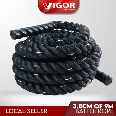 Battle Rope Length 9M | 12M | 15M (Diameter 38mm / 50mm) Workout Strength Training