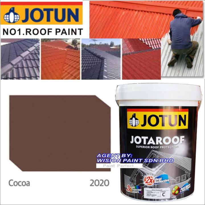 JOTAROOF 15L - 2020 Cocoa • Jotun • Superior Roof Protection | Lazada