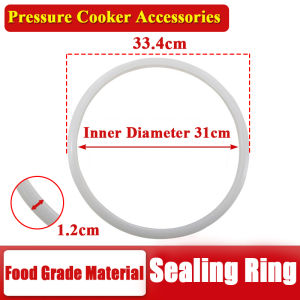 FEELYO Pressure Cooker Rubber Gasket Thickened Silicone Sealing Ring 18/20/22/24/26/28/30cm