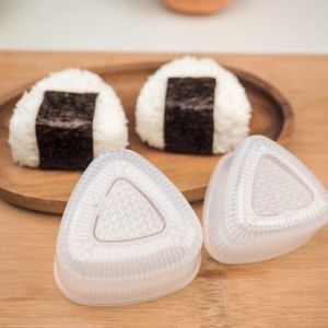 7PCS Creative Cartoon Shape Triangle Rice Ball Mold Household Childrens Rice Bento Mold DIY Seaweed Sushi Mold [Warm Homie]