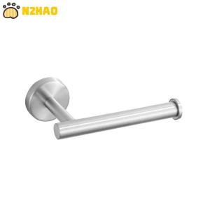 【N2HAO】 Toilet Paper Holder Bathroom Toilet Wall Mounted Paper Roll Holder Durable Stainless Steel Modern Style