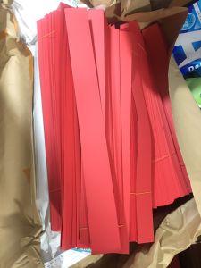 1kg giấy đỏ tươi 2 mặt định lượng 80gsm hàng nhập