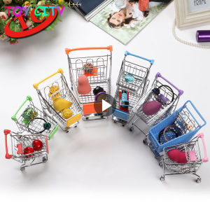 Mini Shopping Cart Kids Toys Simulation Hand Trolleys Pretend Play House Supermarket Push Car Early Educational Toy for kid